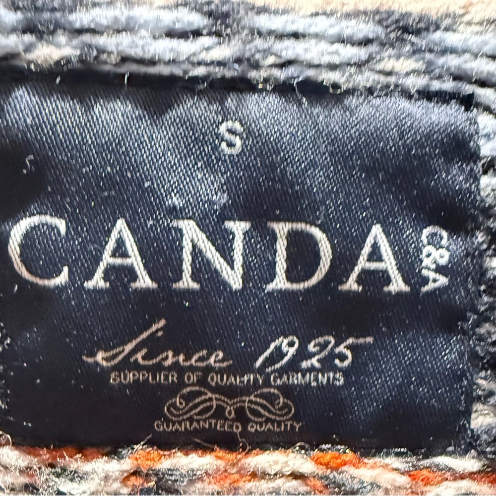 Canda C&A SHAWL COLLAR CARDIGAN button front closure thick textured knit - Picture 7 of 9